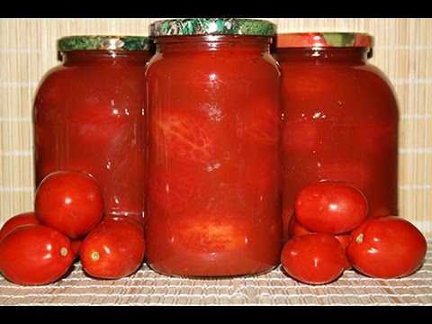 Узнай как приготовить помидоры в собственном соку