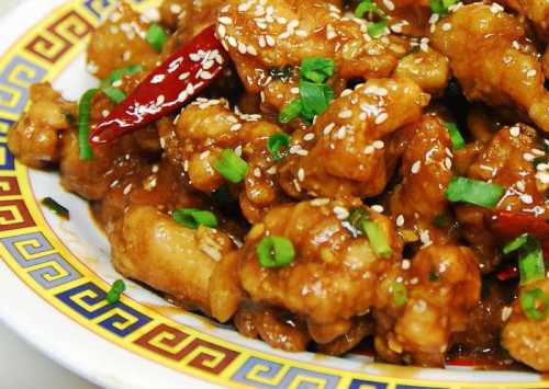 Курица в китайском соусе – просто и по